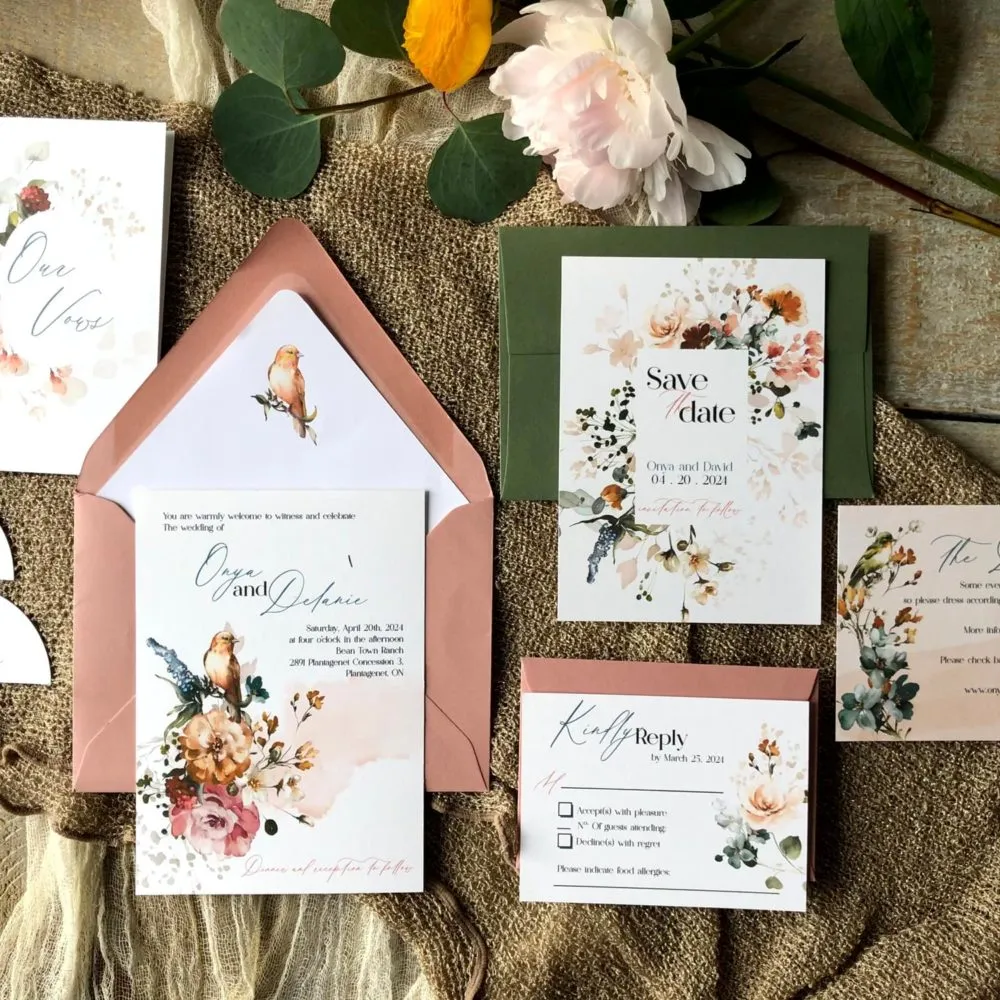 Birds & Blooms suite
