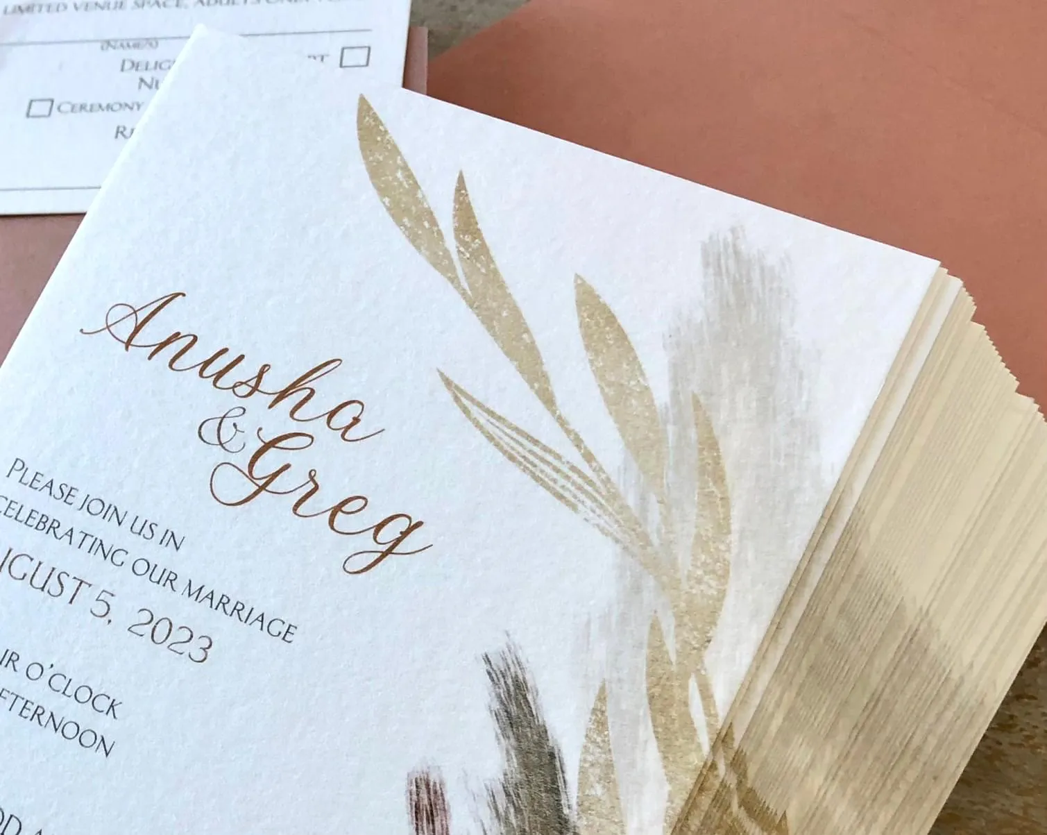 Wheat Fields invite details