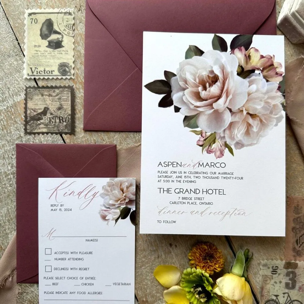 Vintage Sugar Roses suite