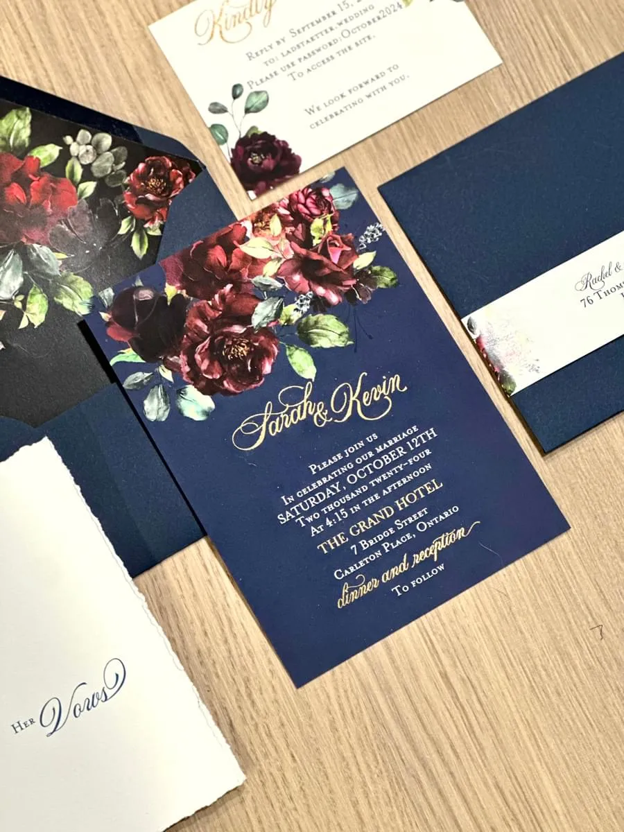 Scarlet Empire Invitation