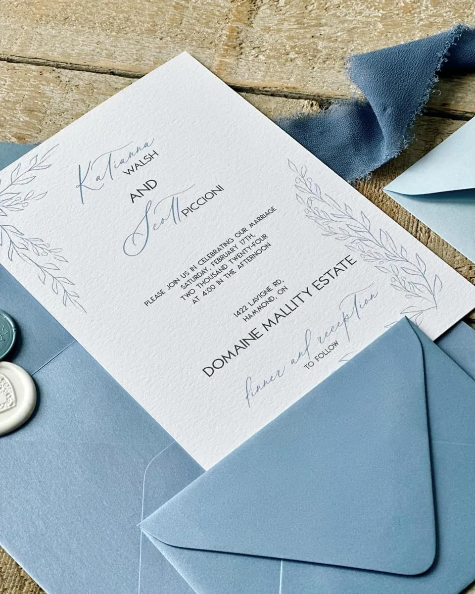 Blue Blossoms closeup